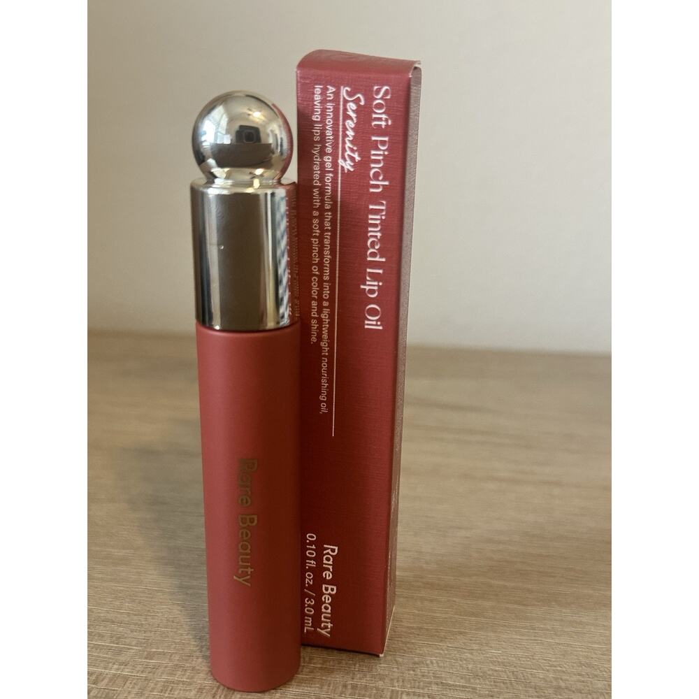 Rare Beauty Soft Pinch Tinted Lip Oil Serenity Hydrating Lip Gloss - Picture 2 of 7